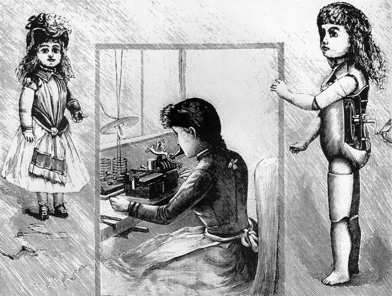 Illustration for article titled Thomas Edison's Talking Dolls Sound Like They're Possessed By Satan